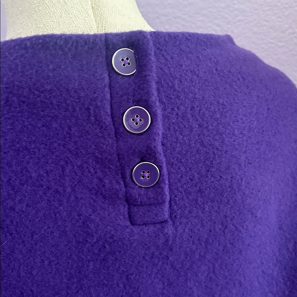 Talbots Plus Fleece Pullover - Picture 3 of 4